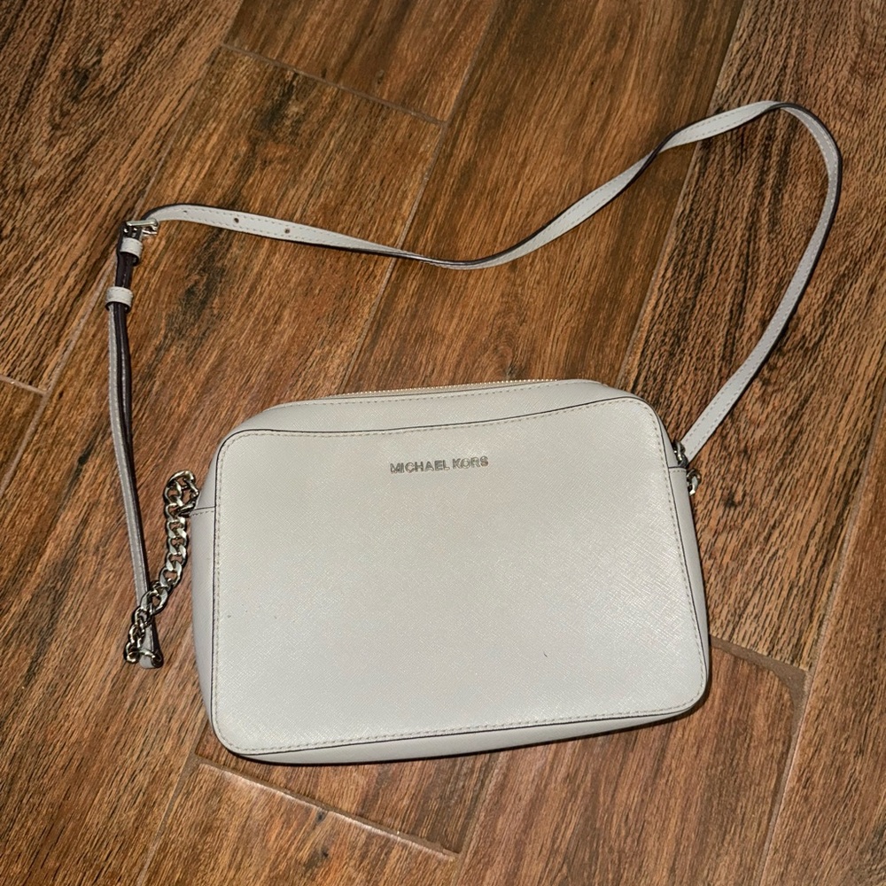 Michael Kors Cream Crossbody Bag